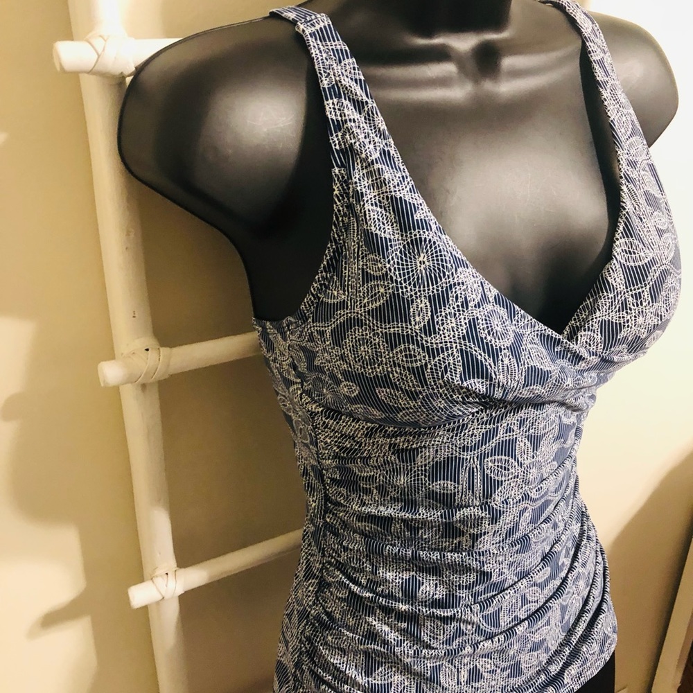 Nip Tuck Multi Fit Cup Tankini Top Swim Us 4 Mult… - image 4